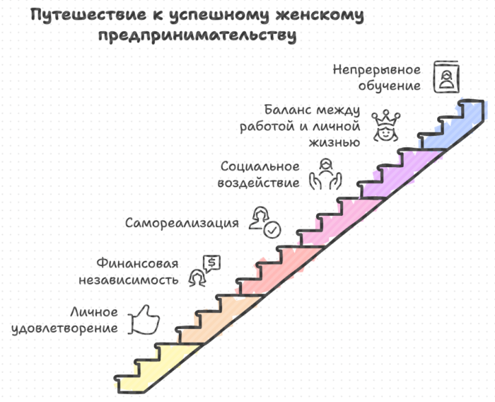 Путешествие к успешному женскому предпринимательству