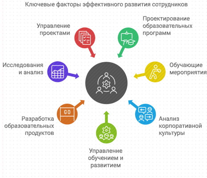 Ключевые факторы эффективного развития сотрудников