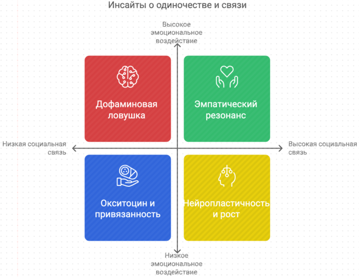 Инсайты о одиночестве и связи